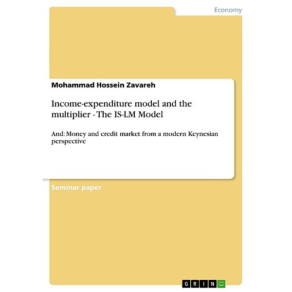 Income-expenditure model and the multiplier - The IS-LM Model, Mohammad Hossein Zavareh