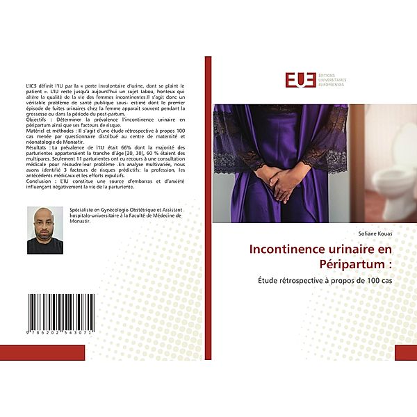 Incontinence urinaire en Péripartum :, Sofiane Kouas