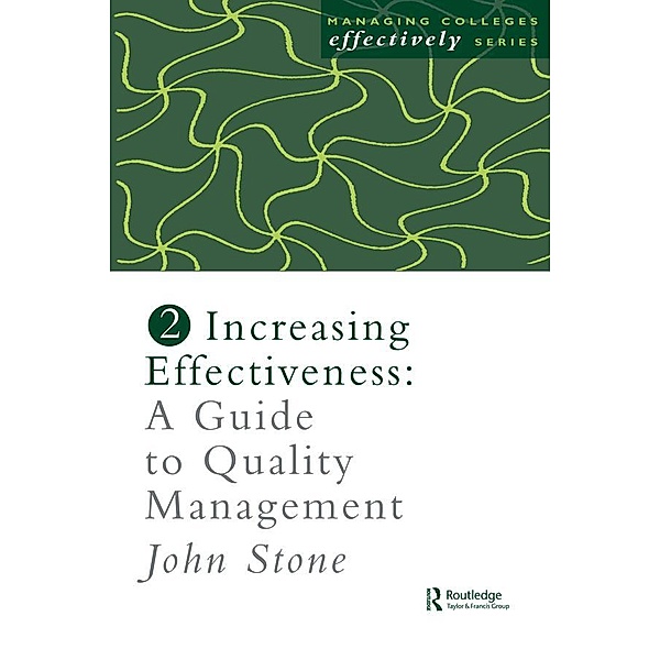 Increasing Effectiveness, John Stone