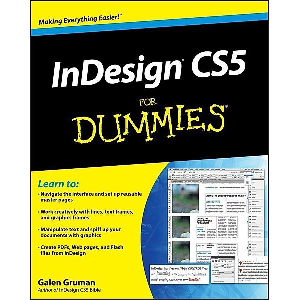 InDesign CS5 For Dummies, Galen Gruman