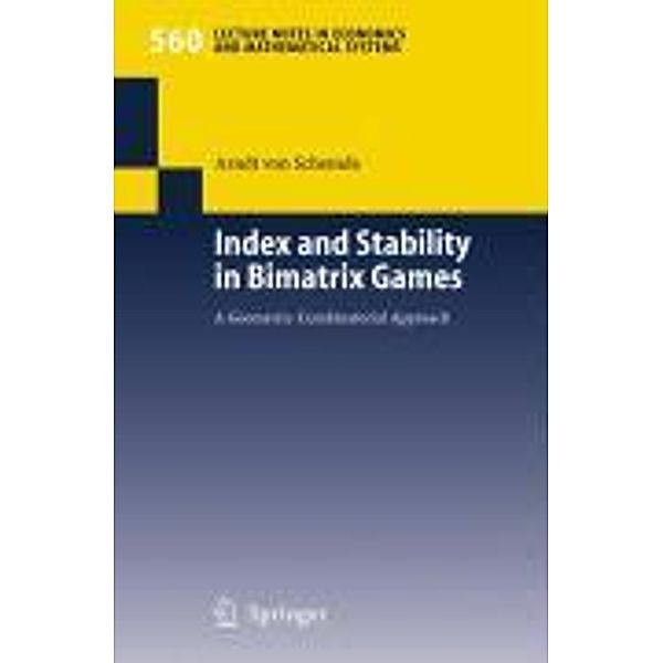 Index and Stability in Bimatrix Games, Arndt von Schemde