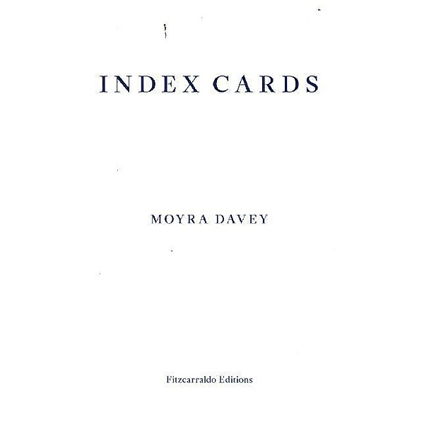 Index Cards, Moyra Davey