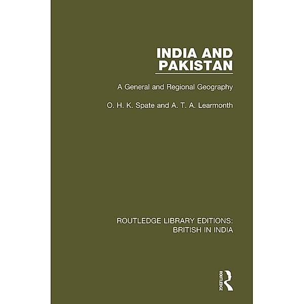 India and Pakistan, O. H. K. Spate, A. T. A. Learmonth