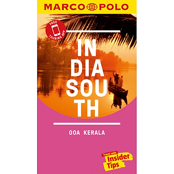 India South Marco Polo Pocket Travel Guide - with pull out map