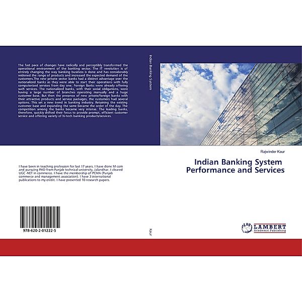 Indian Banking System Performance and Services, Rajwinder Kaur