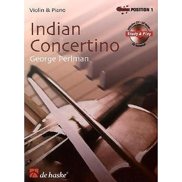 Indian Concertino, für Violine, m. Audio-CD, George Perlman