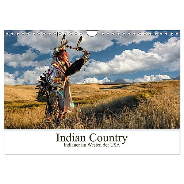 Indian Country - Indianer im Westen der USA (Wandkalender 2024 DIN A4 quer), CALVENDO Monatskalender, Christian Heeb
