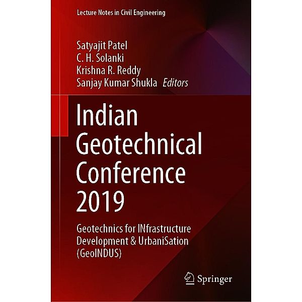 Indian Geotechnical Conference 2019 / Lecture Notes in Civil Engineering Bd.140