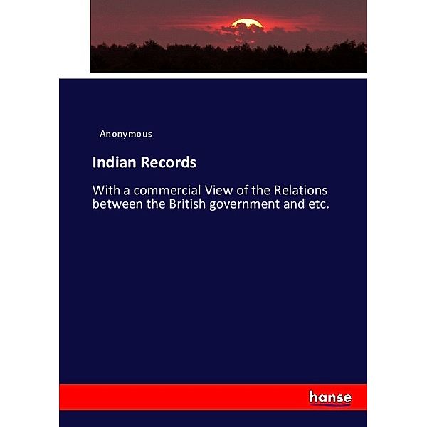 Indian Records, Anonym