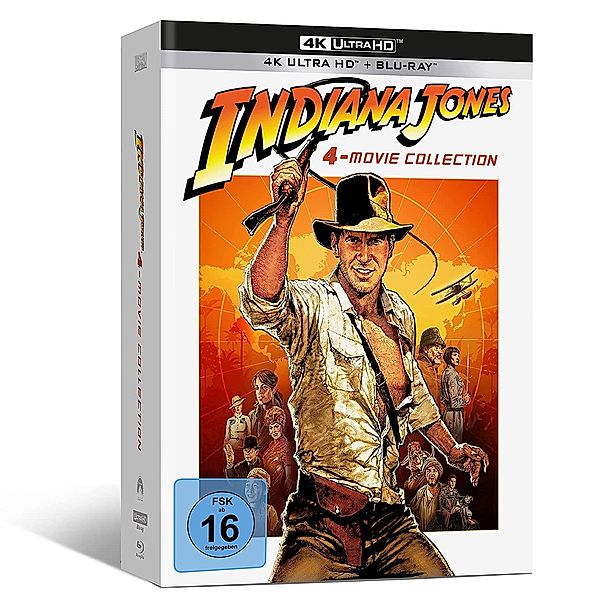 Indiana Jones 1-4 Box (4K Ultra HD)