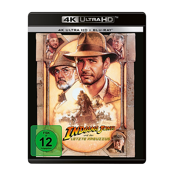 Indiana Jones und der letzte Kreuzzug, Sean Connery River Phoenix Harrison Ford