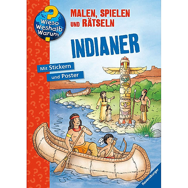 Indianer, Malbuch