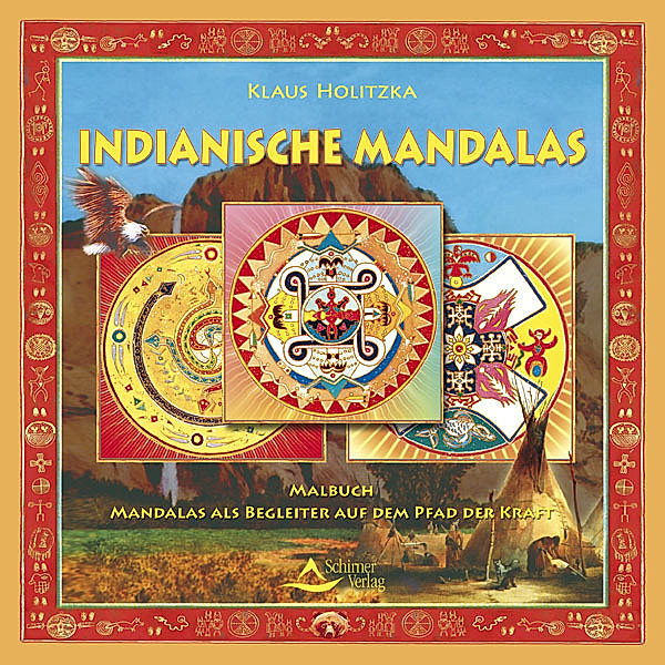 Indianische Mandalas. Malbuch, Klaus Holitzka