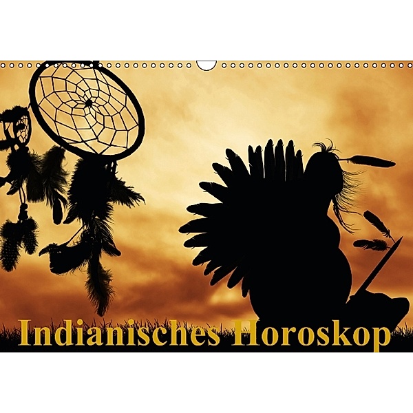 Indianisches Horoskop / Geburtstagskalender (Wandkalender immerwährend DIN A3 quer), Elisabeth Stanzer