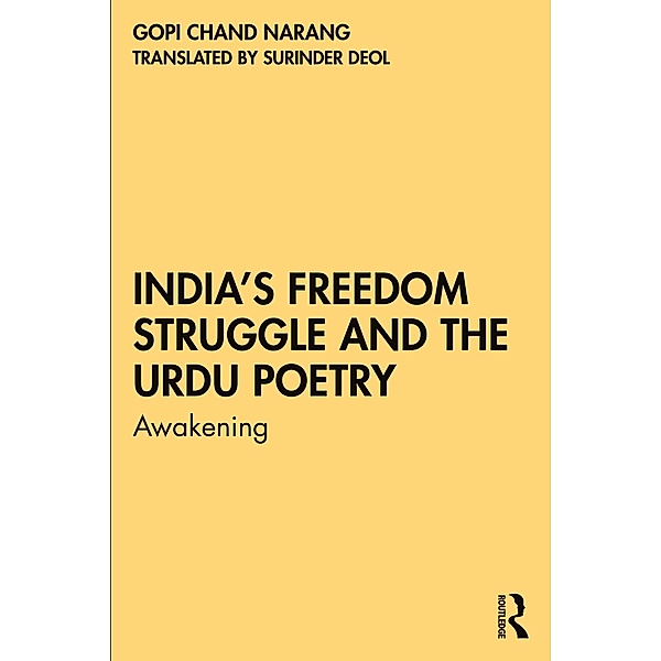 India's Freedom Struggle and the Urdu Poetry, Gopi Chand Narang