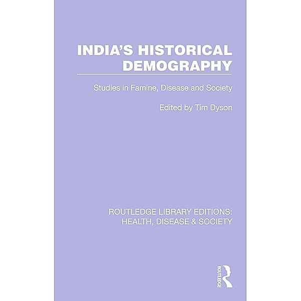 India's Historical Demography, Tim Dyson