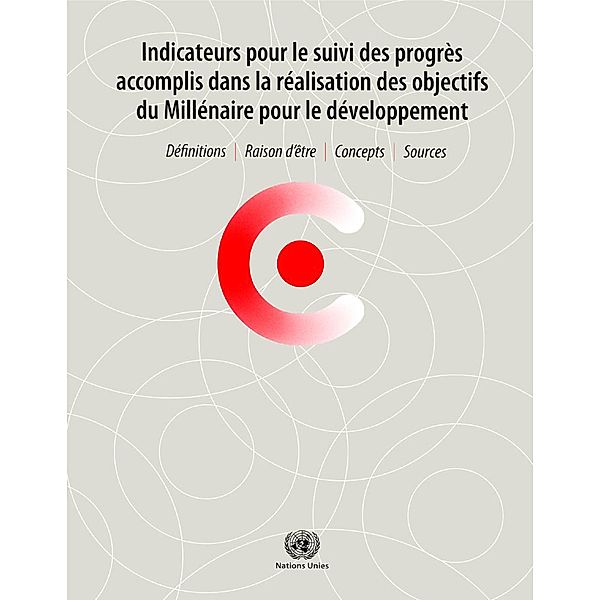 Indicateurs pour le Suivi des Progrès Accomplis dans la Réalisation des Objectifs du Millénaire pour le Développement