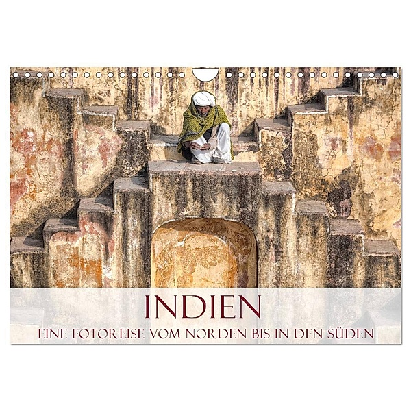 Indien - Eine Fotoreise vom Norden bis in den Süden (Wandkalender 2024 DIN A4 quer), CALVENDO Monatskalender, Joana Kruse
