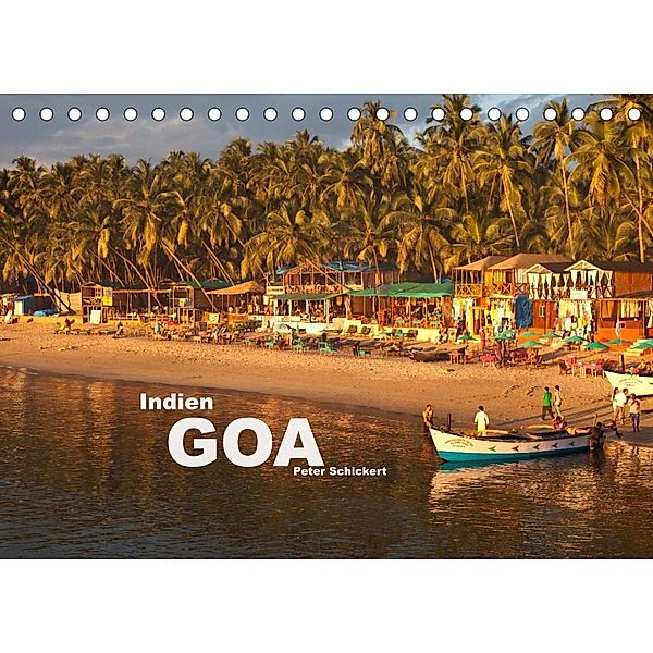 Indien - Goa (Tischkalender 2023 DIN A5 quer), Peter Schickert