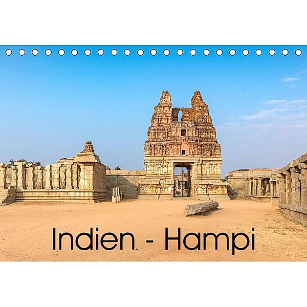 Indien - Hampi (Tischkalender 2021 DIN A5 quer), Henning Marquardt