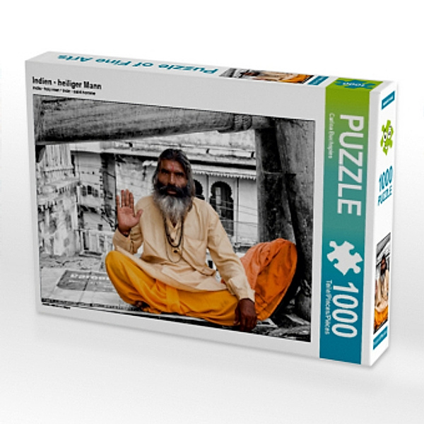 Indien - heiliger Mann (Puzzle), Carina Buchspies