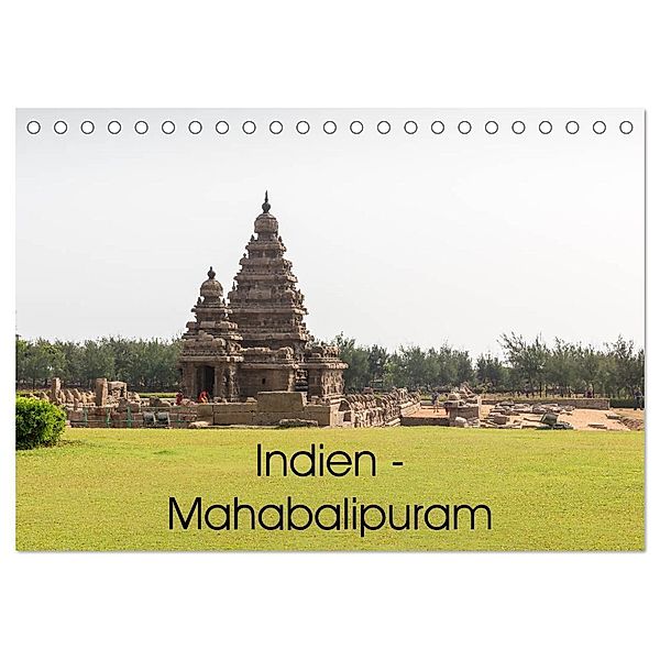 Indien - Mahabalipuram (Tischkalender 2025 DIN A5 quer), CALVENDO Monatskalender, Calvendo, Henning Marquardt