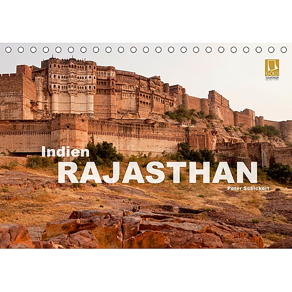 Indien - Rajasthan (Tischkalender 2019 DIN A5 quer), Peter Schickert