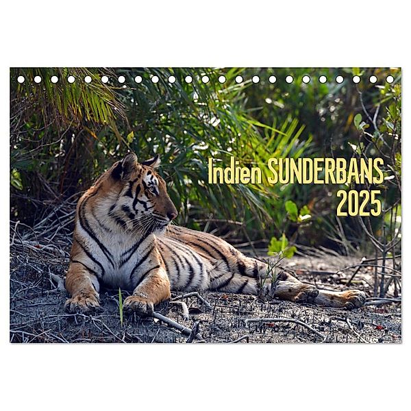 Indien Sunderbans (Tischkalender 2025 DIN A5 quer), CALVENDO Monatskalender, Calvendo, Manfred Bergermann