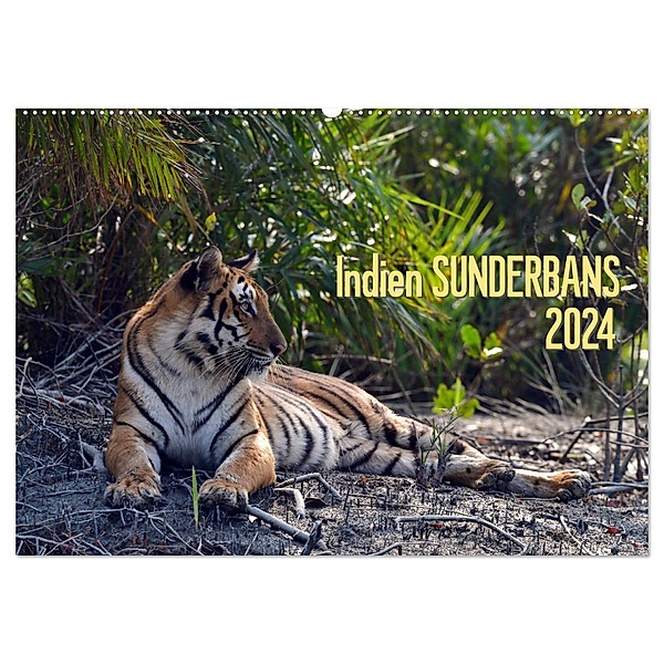 Indien Sunderbans (Wandkalender 2024 DIN A2 quer), CALVENDO Monatskalender, Manfred Bergermann