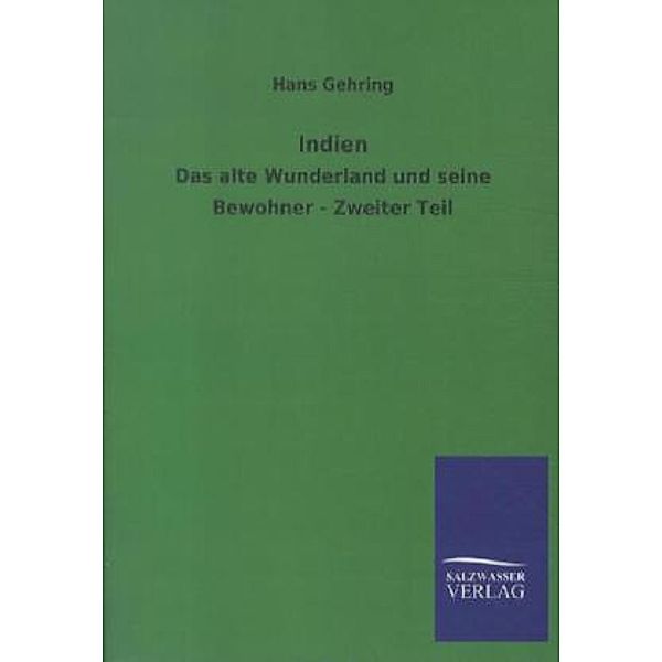 Indien.Tl.2, Hans Gehring