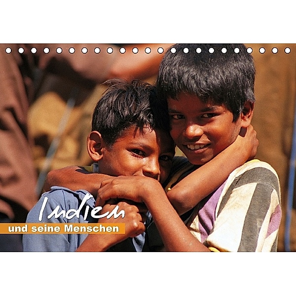 Indien und seine Menschen (Tischkalender 2014 DIN A5 quer)