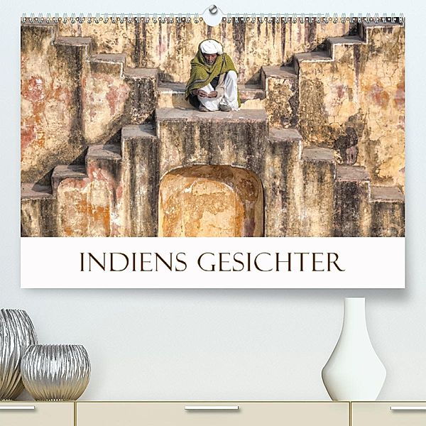 Indiens Gesichter (Premium-Kalender 2020 DIN A2 quer), Joana Kruse