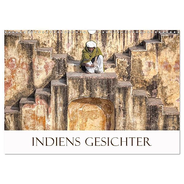 Indiens Gesichter (Wandkalender 2024 DIN A3 quer), CALVENDO Monatskalender, Joana Kruse