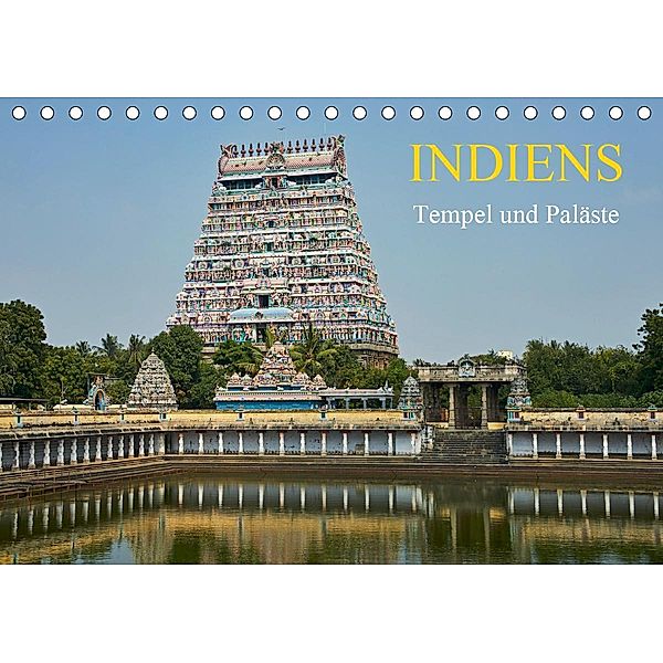 Indiens Tempel und Paläste (Tischkalender 2021 DIN A5 quer), Martin Rauchenwald