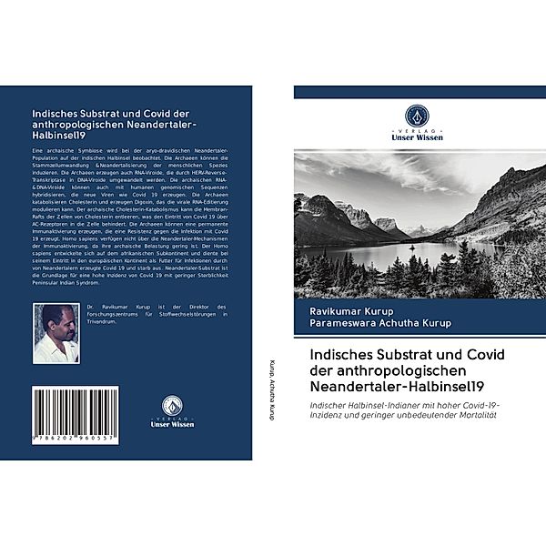 Indisches Substrat und Covid der anthropologischen Neandertaler-Halbinsel19, Ravikumar Kurup, Parameswara Achutha Kurup