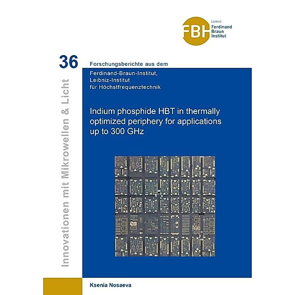 Indium phosphide HBT in thermally optimized periphery for applications up to 300 GHz