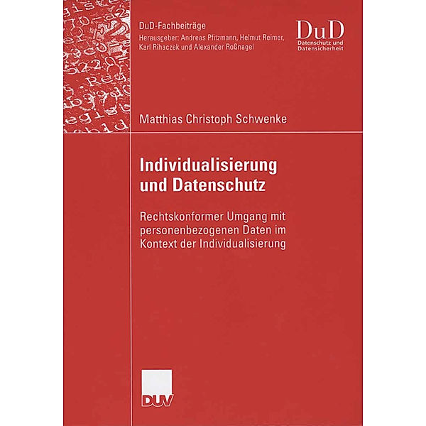 Individualisierung und Datenschutz, Michael Schwenke