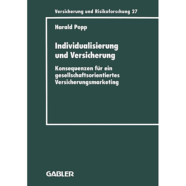 Individualisierung und Versicherung / Versicherung und Risikoforschung