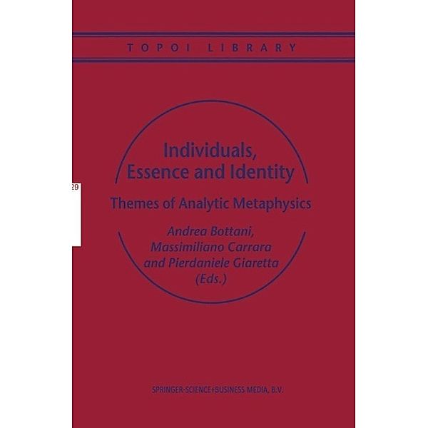 Individuals, Essence and Identity / Topoi Library Bd.4