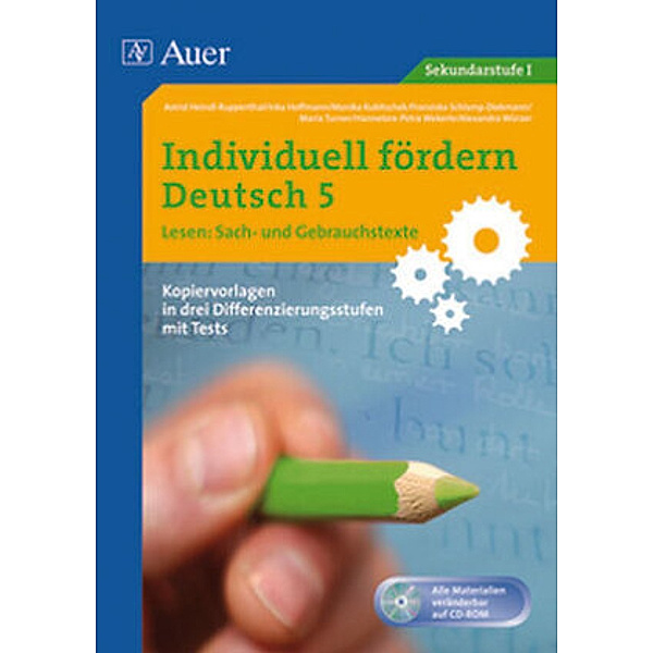 Individuell fördern Deutsch: Individuell fördern 5 Lesen: Sachtexte, m. 1 CD-ROM, u.a.