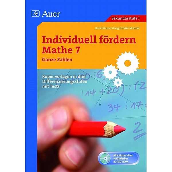 Individuell fördern Mathe: Individuell fördern Mathe 7 Ganze Zahlen, m. 1 CD-ROM, Ulrike Misdziol