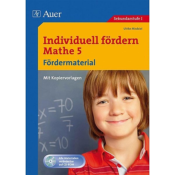 Individuell fördern Mathe: Individuell fördern Mathe 5, Fördermaterial, m. 1 CD-ROM, Ulrike Misdziol