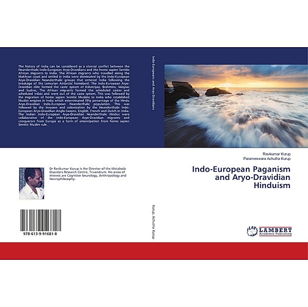 Indo-European Paganism and Aryo-Dravidian Hinduism, Ravikumar Kurup, Parameswara Achutha Kurup