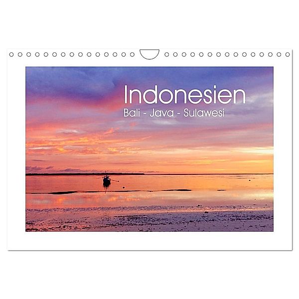 Indonesien. Bali - Java - Sulawesi (Wandkalender 2024 DIN A4 quer), CALVENDO Monatskalender, Reinhard Werner