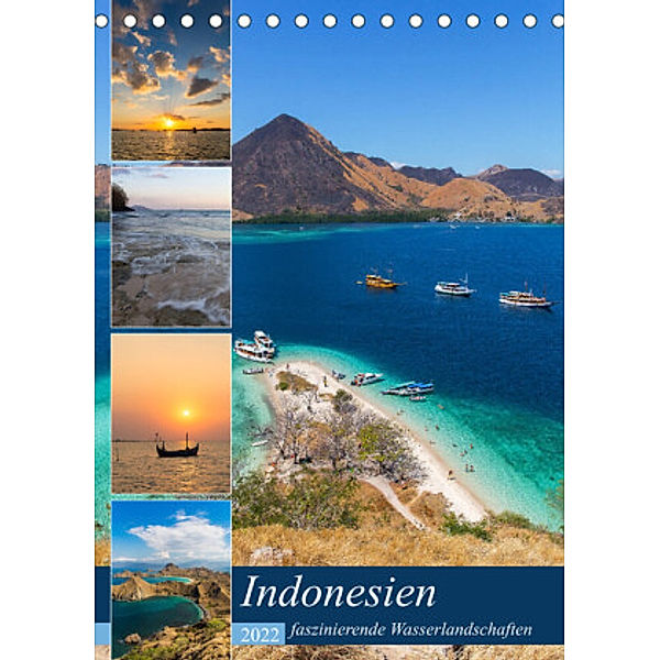 Indonesien - faszinierende Wasserlandschaften (Tischkalender 2022 DIN A5 hoch), Daniel Heiss