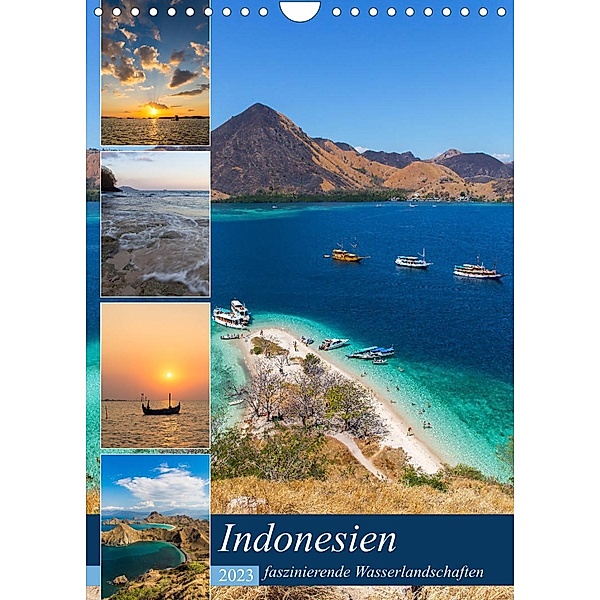 Indonesien - faszinierende Wasserlandschaften (Wandkalender 2023 DIN A4 hoch), Daniel Heiss