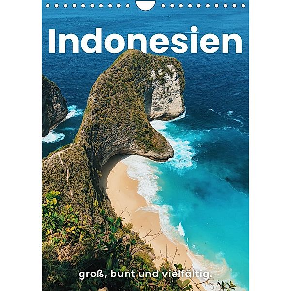 Indonesien - groß, bunt und vielfältig. (Wandkalender 2023 DIN A4 hoch), SF