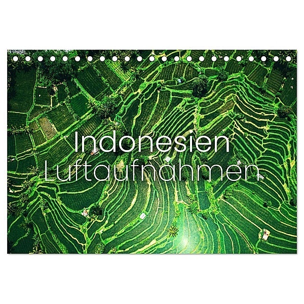 Indonesien Luftaufnahmen (Tischkalender 2024 DIN A5 quer), CALVENDO Monatskalender, SF
