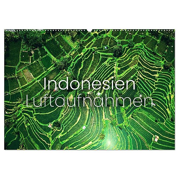 Indonesien Luftaufnahmen (Wandkalender 2024 DIN A2 quer), CALVENDO Monatskalender, SF