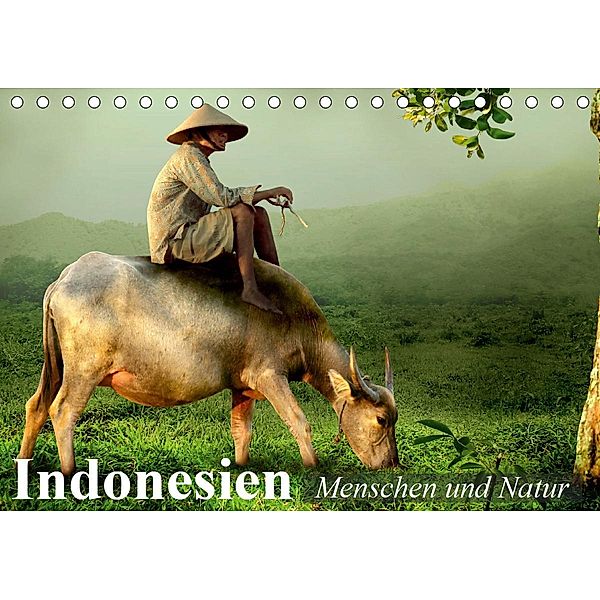 Indonesien. Menschen und Natur (Tischkalender 2021 DIN A5 quer), Elisabeth Stanzer